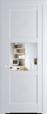 Межкомнатная дверь Profil Doors 1.4.2 PM Прозрачное Вайт (RAL 110 96 02)