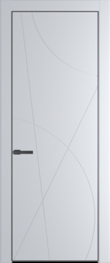 Межкомнатная дверь Profil Doors 4 PA Серая ночь Сэнд