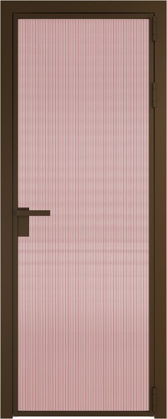 Алюминиевая дверь Profil Doors 1 AG Деорэ Мору Розовое