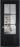 Межкомнатная дверь Profil Doors 1.2.2 (p.6) Прозрачное Блэк