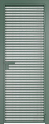Алюминиевая дверь Profil Doors 12 AG Зеленый воск Кризет