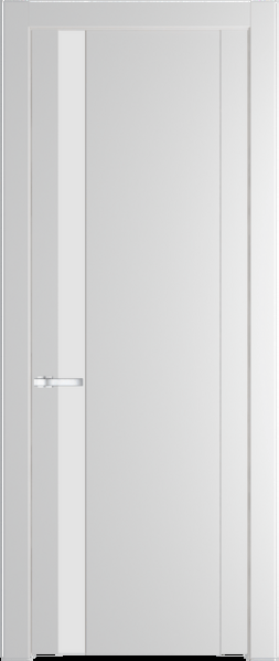 Межкомнатная дверь Profil Doors 1.2 P Монохром белый просветленный Крем Вайт (RAL 120-02)