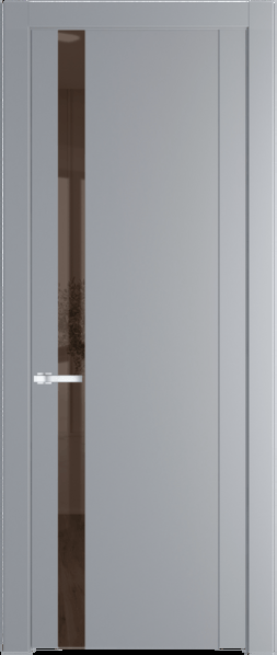 Межкомнатная дверь Profil Doors 1.2 P Зеркало бронзовое Смоки (RAL 870-02)