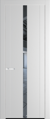 Межкомнатная дверь Profil Doors 1.8 P Зеркало Крем Вайт (RAL 120-02)