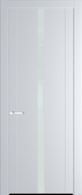 Межкомнатная дверь Profil Doors 1.8 P Lacobel Белый лак Вайт (RAL 110 96 02)