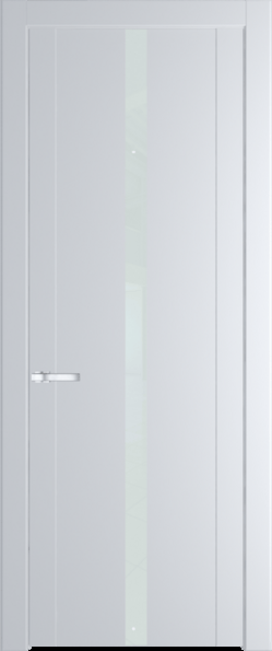 Межкомнатная дверь Profil Doors 1.8 P Lacobel Белый лак Вайт (RAL 110 96 02)