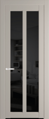 Межкомнатная дверь Profil Doors 2.7.2 PD Сэнд Черное тонированное