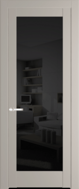 Межкомнатная дверь Profil Doors 4.1.2 PD Сэнд Черное тонированное