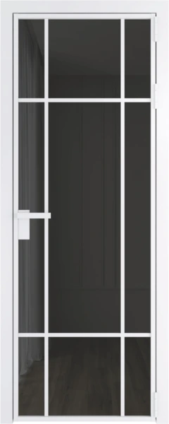 Алюминиевая дверь Profil Doors 8 AG Вайт Тонированное