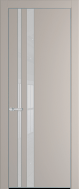 Межкомнатная дверь Profil Doors 20 PA Серебро Лак классик Сэнд