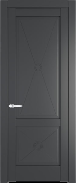 Межкомнатная дверь Profil Doors 1.2.1 PM Графит (Pantone 425С)