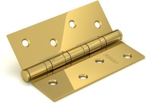 Петля Fuaro (Фуаро) универсальная IN4400U PB (4BB 100x75x2,5) латунь