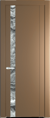 Межкомнатная дверь Profil Doors 1.2 P Атриум серебро Перламутр золото