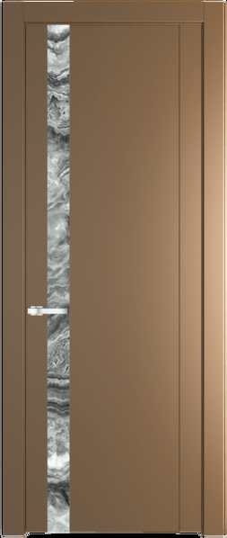 Межкомнатная дверь Profil Doors 1.2 P Атриум серебро Перламутр золото