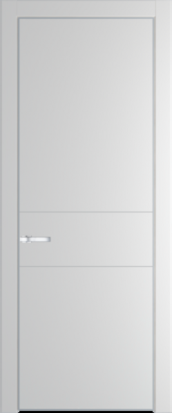 Межкомнатная дверь Profil Doors 14 PE Крем Вайт (RAL 120-02) Серебро