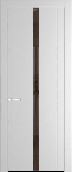 Межкомнатная дверь Profil Doors 1.8 P Зеркало бронзовое Крем Вайт (RAL 120-02)