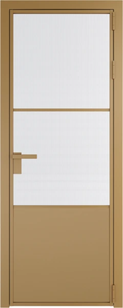 Алюминиевая дверь Profil Doors 20 AG Золото Мору белое