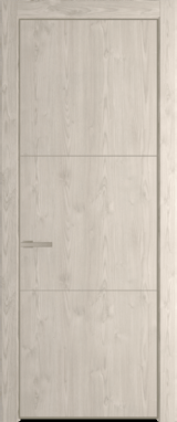 Межкомнатная дверь Profil Doors 13 NA Никель матовый Каштан светлый