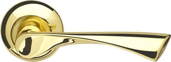 Ручка раздельная Armadillo (Армадилло) Corona LD23-1GP/SG-5 золото/матовое золото TECH (кв. 8х140)