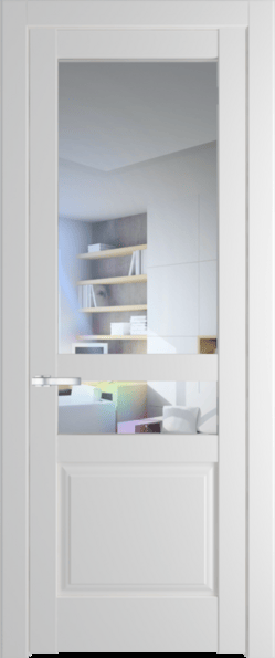 Межкомнатная дверь Profil Doors 4.5.4 PD Крем Вайт (RAL 120-02) Прозрачное