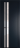 Межкомнатная дверь Profil Doors 20 PA Черный матовый RAL9005 Lacobel Перламутровый лак Нэви Блу (RAL 7016)
