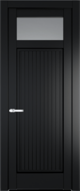 Межкомнатная дверь Profil Doors 3.3.2 PM Прозрачное Блэк