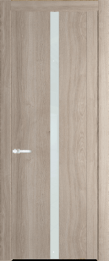 Межкомнатная дверь Profil Doors 1.8 N Lacobel Белый лак Дуб Сонома
