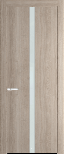 Межкомнатная дверь Profil Doors 1.8 N Lacobel Белый лак Дуб Сонома