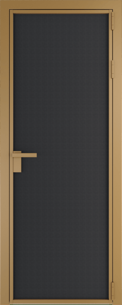 Алюминиевая дверь Profil Doors Orange 1 AP.O Блэк элегант Золото