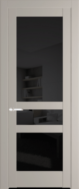 Межкомнатная дверь Profil Doors 4.5.2 PD Сэнд Черное тонированное