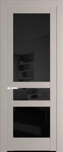 Межкомнатная дверь Profil Doors 4.5.2 PD Сэнд Черное тонированное