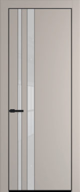 Межкомнатная дверь Profil Doors 20 PA Черный матовый RAL9005 Лак классик Сэнд