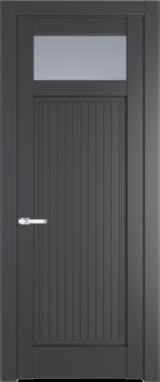 Межкомнатная дверь Profil Doors 3.3.2 PM Матовое Графит (Pantone 425С)