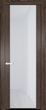 Межкомнатная дверь Profil Doors 1.13 N Белый триплекс Дуб Тобакко