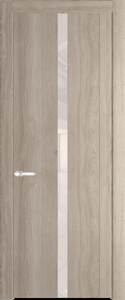 Межкомнатная дверь Profil Doors 1.8 N Lacobel Перламутровый лак Дуб Сонома