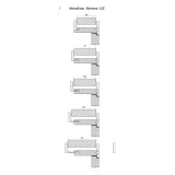 Стойки коробочного блока REVERSE 135 мм