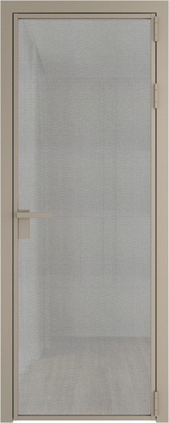 Алюминиевая дверь Profil Doors 1 AG Никель матовый Рэте