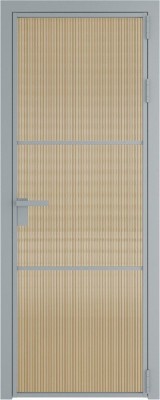 Алюминиевая дверь Profil Doors 13 AG Серебро Мору Золото