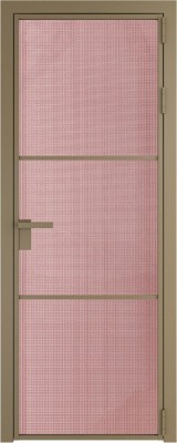 Алюминиевая дверь Profil Doors 13 AG Шампань Кризет Розовый