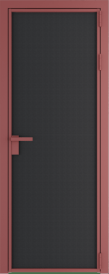 Алюминиевая дверь Profil Doors Orange 1 AP.O Блэк элегант Красный антрацит