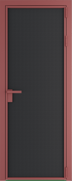 Алюминиевая дверь Profil Doors Orange 1 AP.O Блэк элегант Красный антрацит