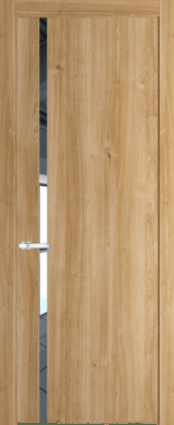 Межкомнатная дверь Profil Doors 21 NW Зеркало Дуб Карамель