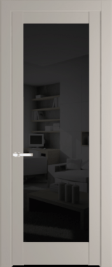 Межкомнатная дверь Profil Doors 3.1.2 PD Сэнд Черное тонированное