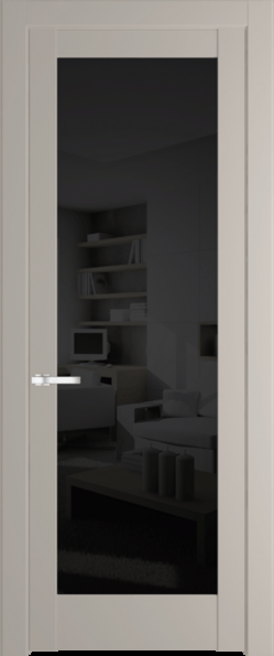 Межкомнатная дверь Profil Doors 3.1.2 PD Сэнд Черное тонированное