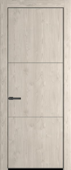 Межкомнатная дверь Profil Doors 13 NA Серая ночь Каштан светлый