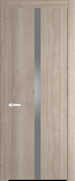 Межкомнатная дверь Profil Doors 1.8 N Lacobel Серебряный лак Дуб Сонома