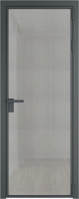 Алюминиевая дверь Profil Doors 1 AG Серая ночь Рэте