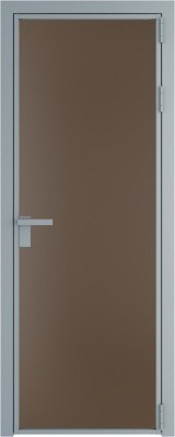 Алюминиевая дверь Profil Doors 1 AG Серебро Монохром гляссе