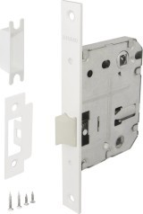 Защелка Fuaro (Фуаро) врезная PLASTP72-50 (P72-50) WH белый