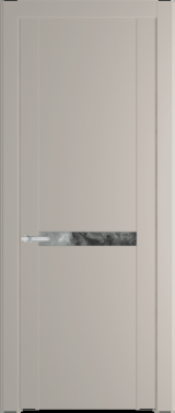 Межкомнатная дверь Profil Doors 1.4 P Атриум серебро Сэнд